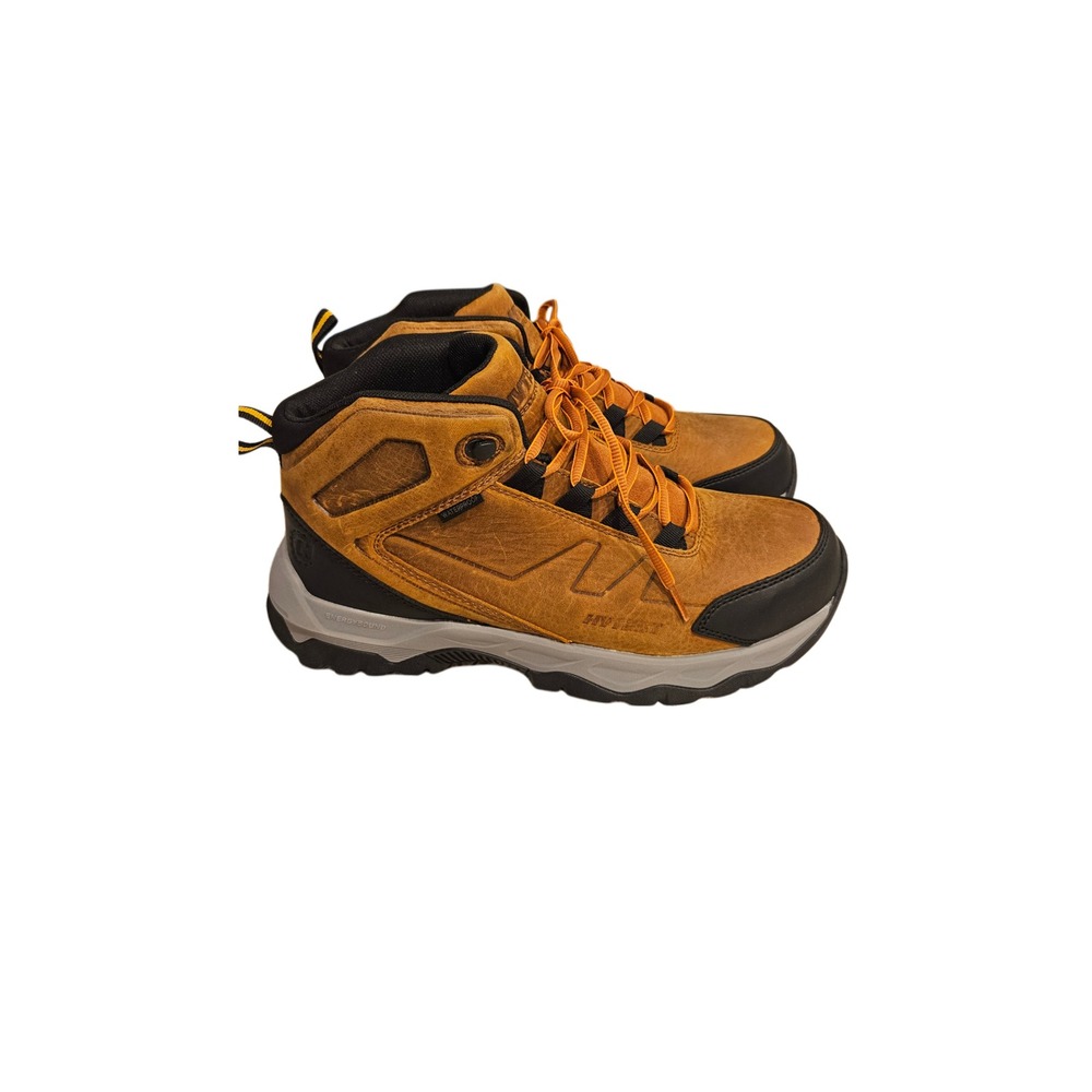 HyTest Mens Powerhaul LX Mid Safety Boots Brown 10.5M Waterproof NWOT K22731